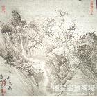 谢大取 有泉默默 类别: 国画山水作品